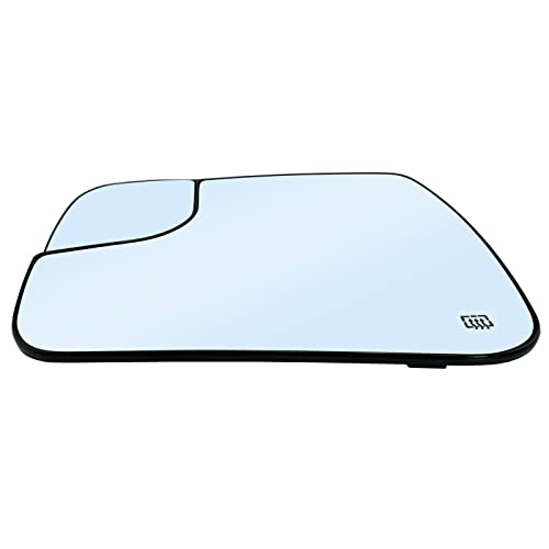 SKARUMMER Dodge Ram 1500 Heated Blind Spot Mirror Replacement - Left Side Convex Mirror Glass with Rear Holder - Compatible with 2019-2021 Models - Image 5