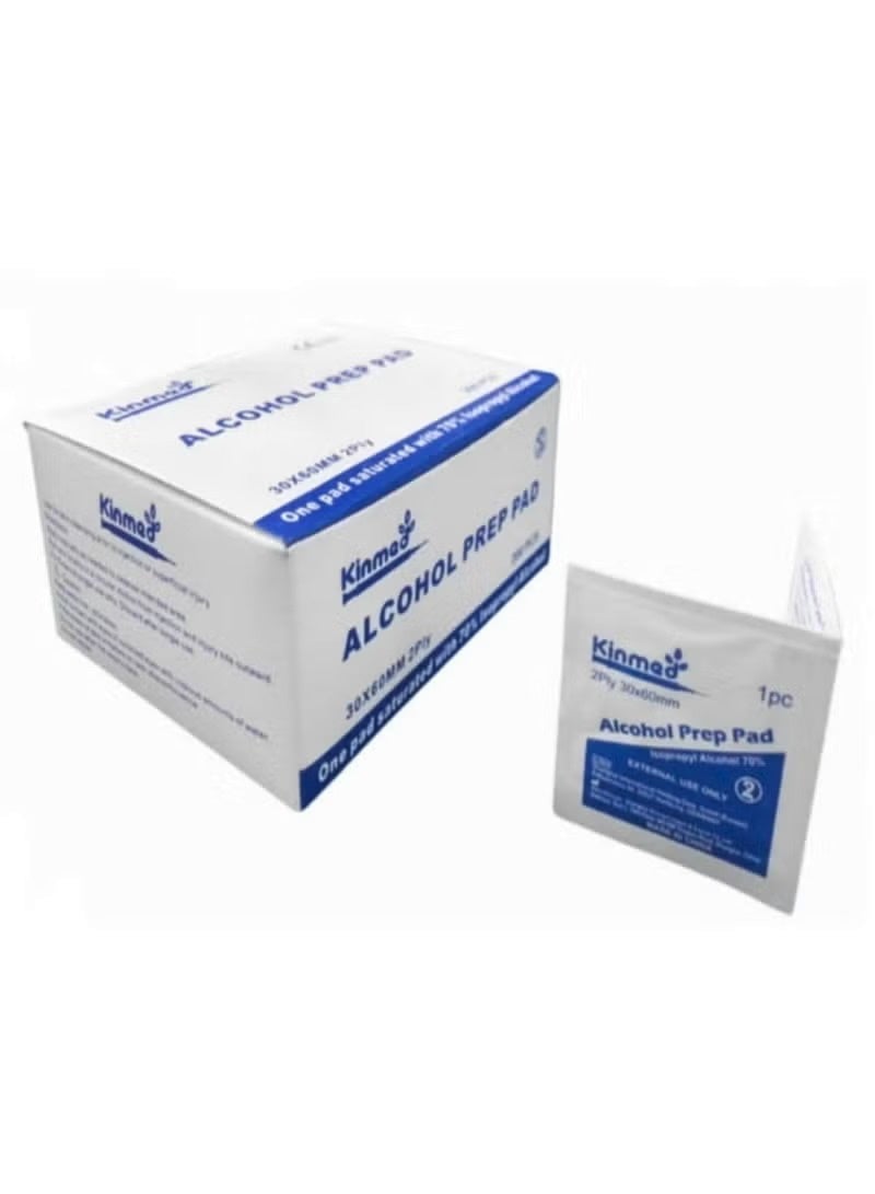 Kinmed Pack Of 4 KINMED 200 PCS MEDICAL ALCOHOL - Image 4