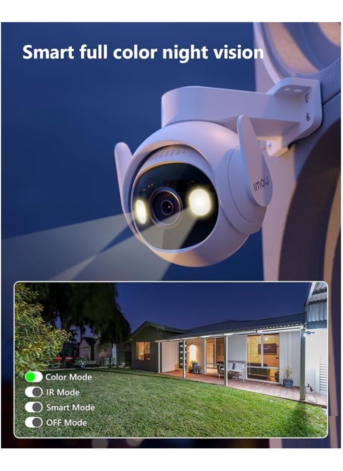 IMOU Imou Cruiser 2 3K 5MP Outdoor Security Camera with AI Human & Vehicle Detection,3K FHD Pan/Tilt Wi-Fi Camera, IP66 Weatherproof，Full Color Night Vision,Active Deterrence with 2-Way Talk, Smart Tracking  - Image 5