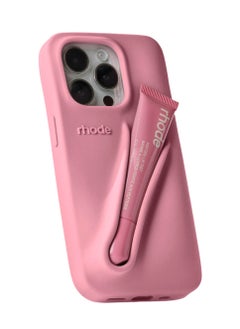 rhode Silicone Lip Holder for Cell Phone, Lip Gloss Adhesive Sleeve for Phone, Lip Holder Stick-on Phone Case, Back Stick On Holder for iPhone Phones（Ribbon）  - Image 1