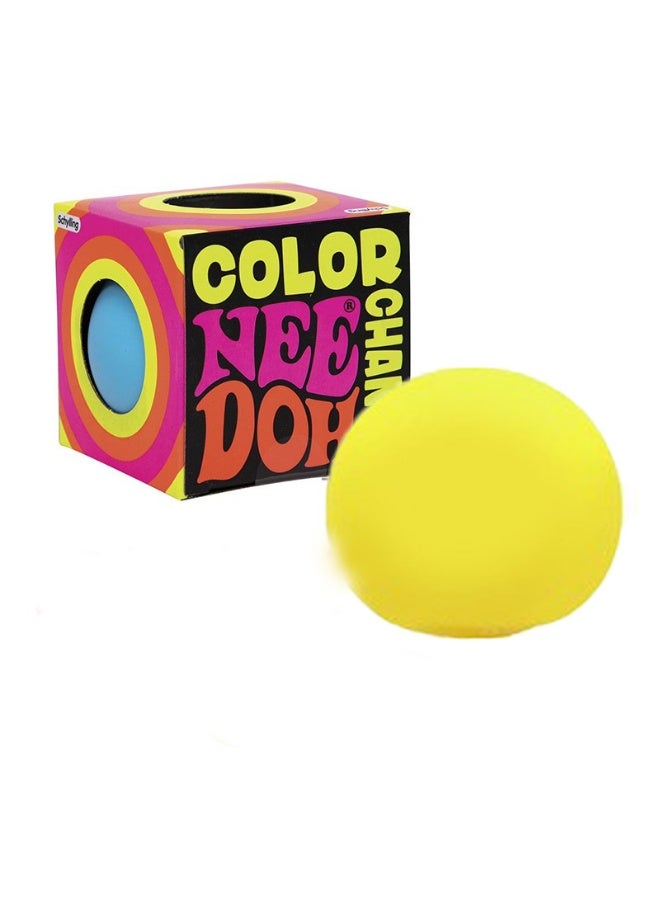 Needoh The Squeezable Ball provides a quiet and gentle sensory experience for children and adults, effectively relieving anxiety, stress, and irritability. It's an ideal stress-relief toy for the office, classroom, or home. - Image 1