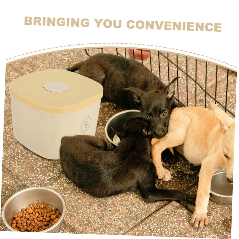 Airtight Small Vacuum Sealed Pet Food Storage Container 3L For Cat Dog Snack Bin - Image 4