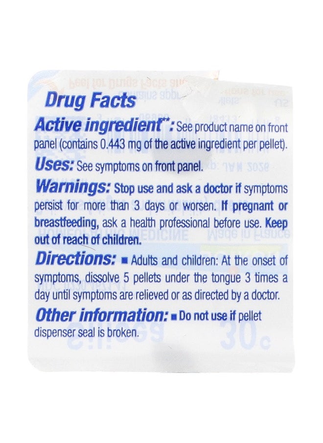 Boiron Boiron, Silicea, 30C, Fatigue Remedy, Approx 80 Pellets  - Image 2