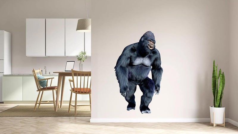 Merical Gorilla Size 69 X 43Cms Wall Stickers for Home Hall Bedroom Kitchen and Living Room - Image 2