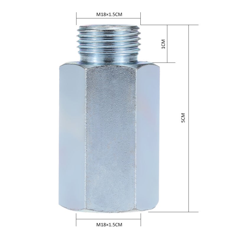 Oxygen Sensor Spacer - Stainless Steel Material Perfect Thread Accuracy for Automotive Engine Modification - Image 5