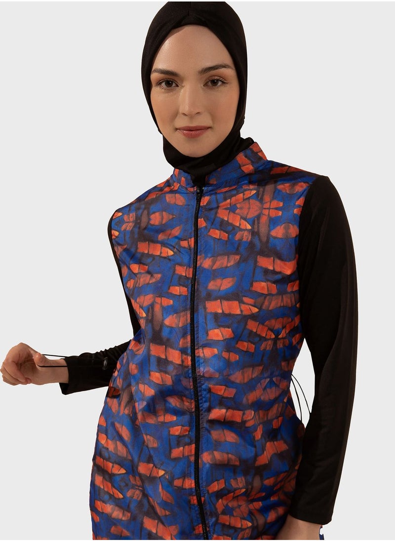 Printed Zip Detail Burkini Set - pzsku/ZC2339B5570FAA178C430Z/45/_/1696785334/ed2c8001-a7d1-4b83-b59b-eb2b11401985