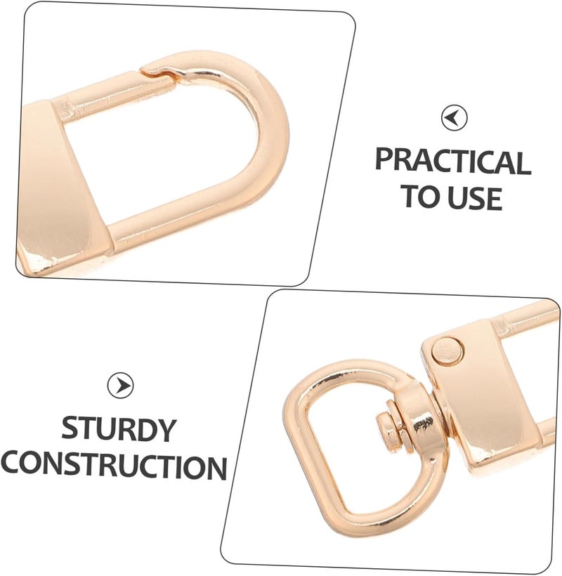 10pcs Heavy-duty Iron Backpack Buckle Clips Lobster Clasps Replacement Hardware for Luggage Pet Collars and Projects - Image 3