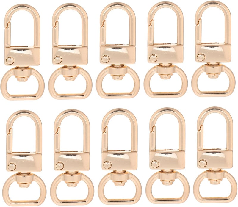 10pcs Heavy-duty Iron Backpack Buckle Clips Lobster Clasps Replacement Hardware for Luggage Pet Collars and Projects - Image 1