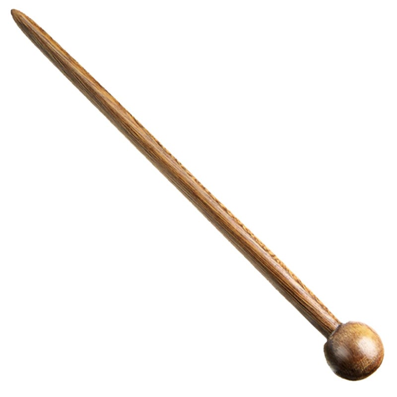 Wood Hair Sticks for Women Green Sandalwood Hair Chopsticks Traditional Chinese Hairpin for Bun Styling - Image 1