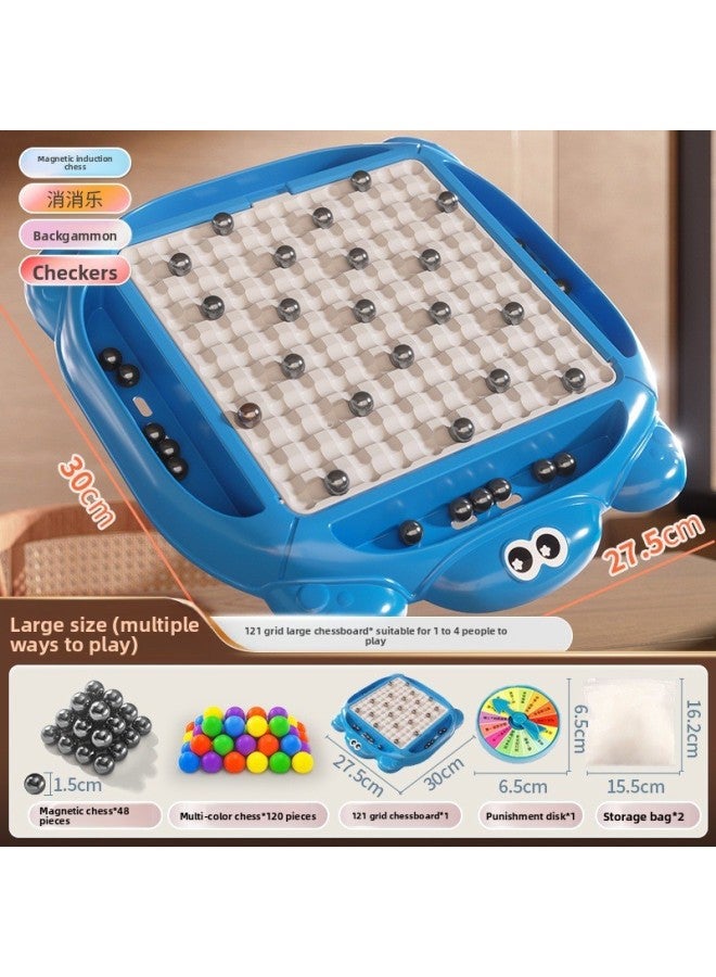 لعبة الشطرنج المغناطيسية للأطفال، لعبة ألغاز غير رسمية، معركة مغناطيسية، لعبة سطح المكتب، بدلة مغناطيسية تفاعلية بين الوالدين والطفل