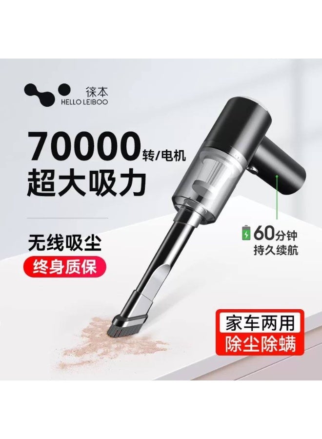 Blower Mini 3-in-1 Portable Cordless Vacuum Cleaner – Powerful suction for dust and dirt, car cleaning, keyboard and furniture cleaning – Rechargeable and easy to use - Image 1