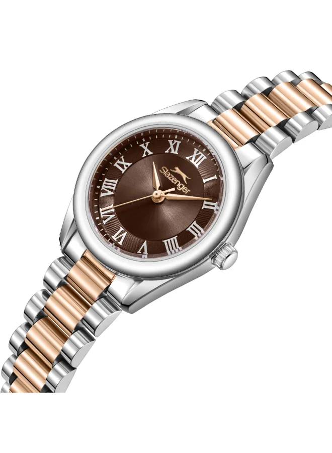 Slazenger  Slazenger Women's Analog Brown Dial Watch - SL.9.2591.3.540  | Best Price UAE