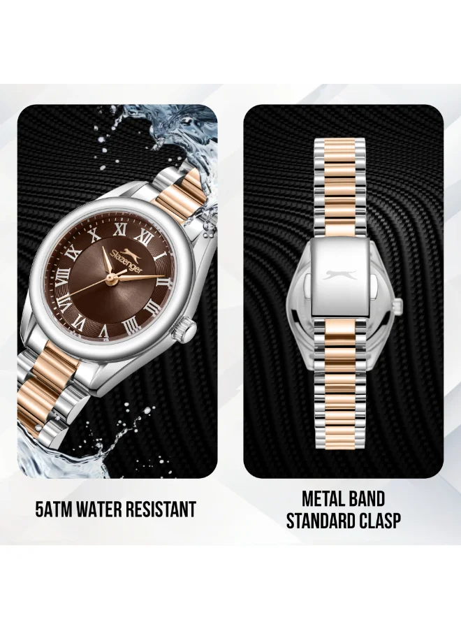 Slazenger  Slazenger Women's Analog Brown Dial Watch - SL.9.2591.3.540  | Best Price UAE