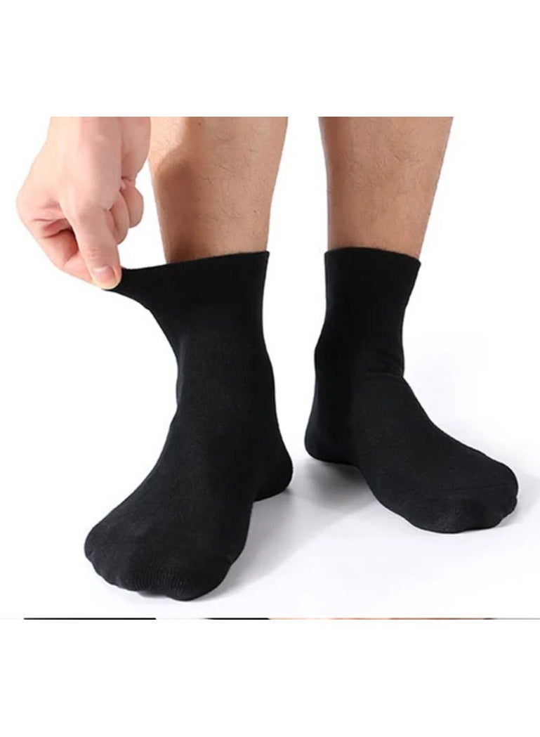 Top Quality 5 Pairs of Men's Cotton Socks  - Image 2