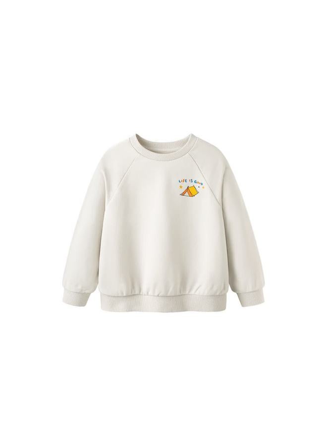 Minibala Kids Boys Girls Sweatshirt Mountain Outdoor Style Loose Fit Skin-friendly Cute Print  Spring New Arrival - Image 2