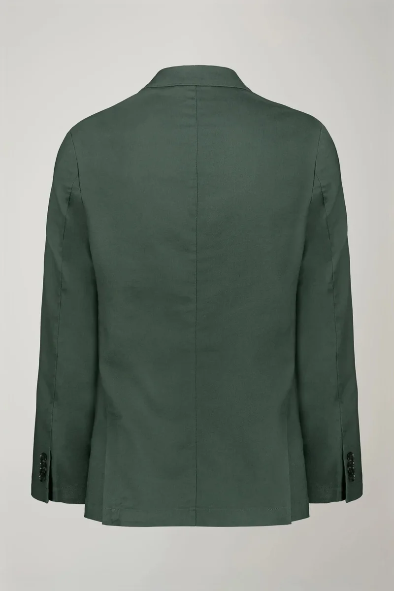 Doppelganger  Men's single-breasted unlined linen and - LT Green for Men | Best Price UAE