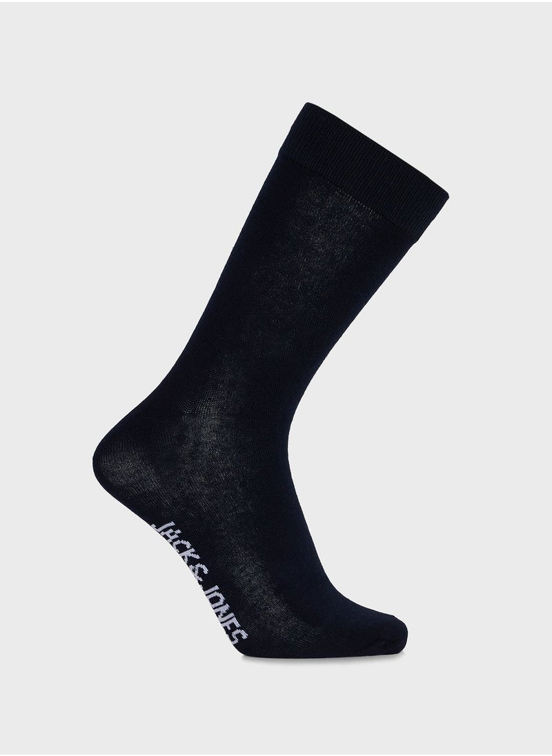 JACK & JONES - 5 Pack Crew Socks - Image 1