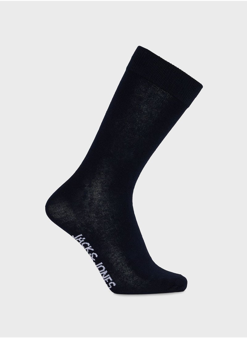 JACK & JONES - 5 Pack Crew Socks - Image 1