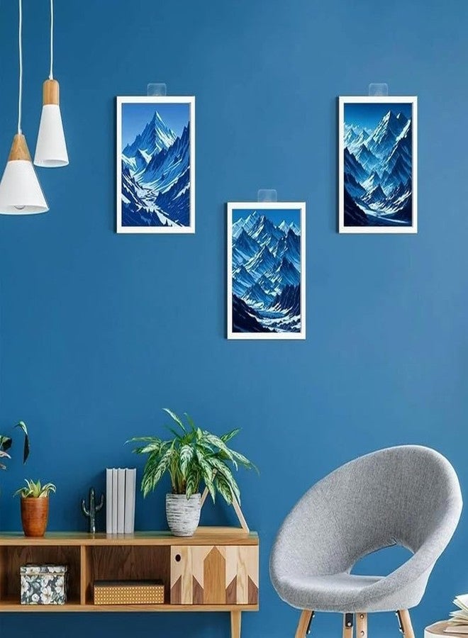 MENIFLIX self Adhesive wall Hooks for Hanging - 20 Pcs Adhesive wall Hook | Hooks for wall Heavy | Hooks for Hanging of Kitchen Accessories Items for Home | wall Hanging Hooks for Frames, Keys - Image 3