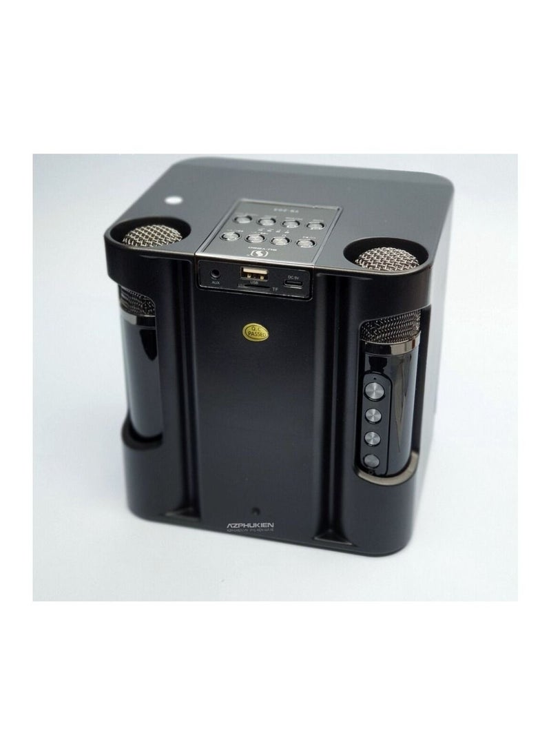 YS - SU-YOSD YS-203 Wireless Karaoke Speaker With Two Wireless Microphone - Image 1