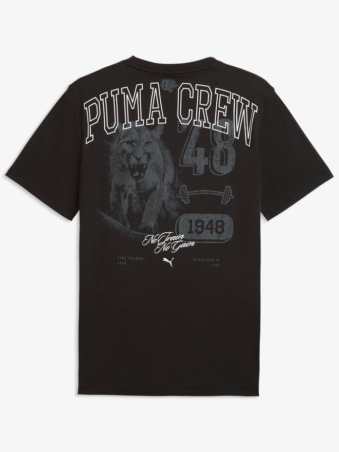 PUMA تي شيرت تدريب برسومات جرافيك للرجال من بومّا - Image 1