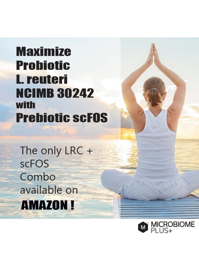 Microbiome Plus Gastrointestinal Probiotics L Reuteri NCIMB 30242 GI Digestive Supplements Capsule, Allergy Safe & Gluten Free for Men and Women (1 Month Supply) - Image 5