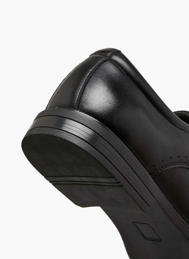 LBL by Shoexpress BLACK Men Lace-Up Derby Shoes for Men | Best Price UAE