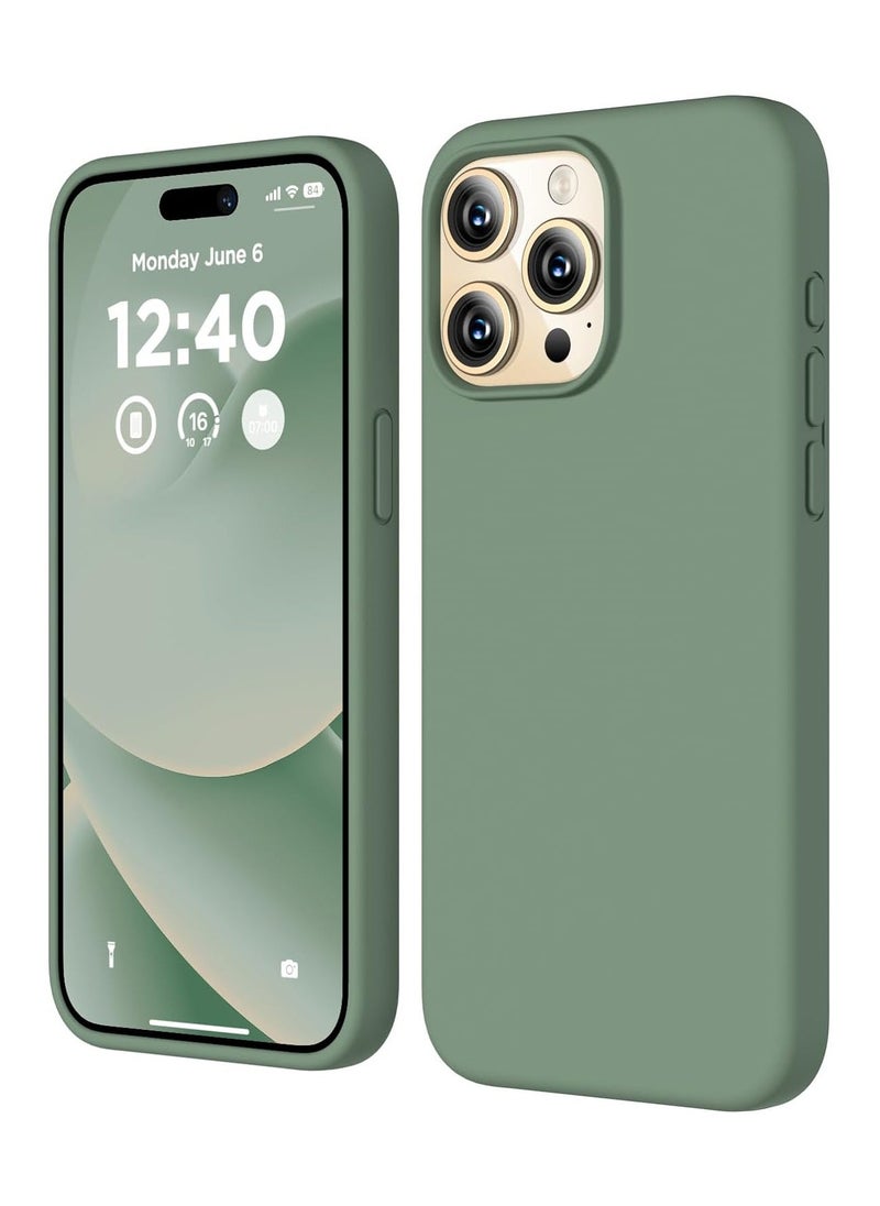 Raxoom Compatible with iPhone 15 Pro Max Case, Liquid Silicone Case - Image 1