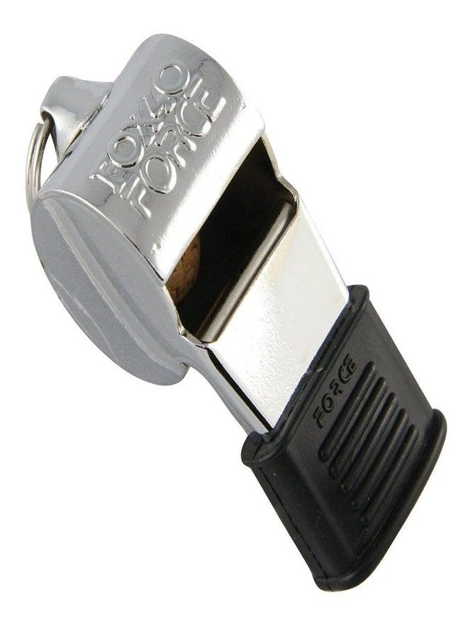 Fox 40 Superforce CMG Whistle with Breakaway Lanyard Silver - Image 3