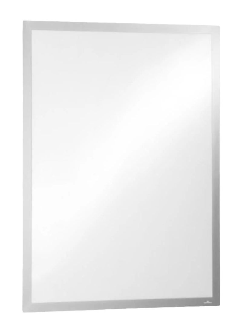 DURABLE DURAFRAME POSTER, SELF-ADHESIVE MAGNETIC FRAME A2, SILVER