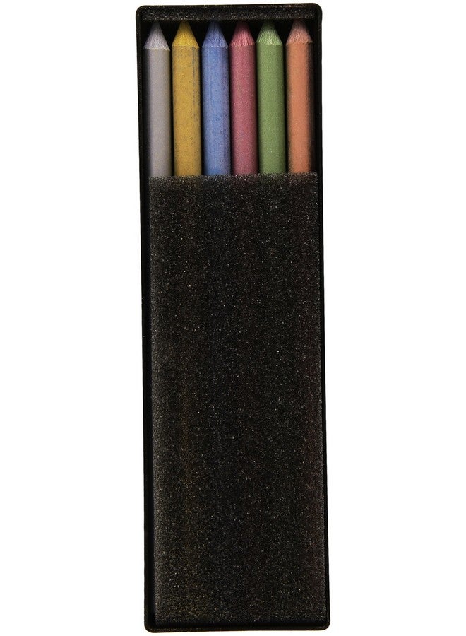 كوه-آي-نور أقلام الرصاص الملونة المعدنية من كوه-آي-نور (مجموعة من 6 قطع) - Image 2