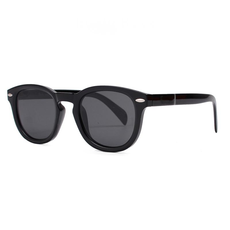 Police RB Men's Cycling Glasses Fashion Wayfarer Sunglasses Black Framed with Grey UV Lenses - Image 3