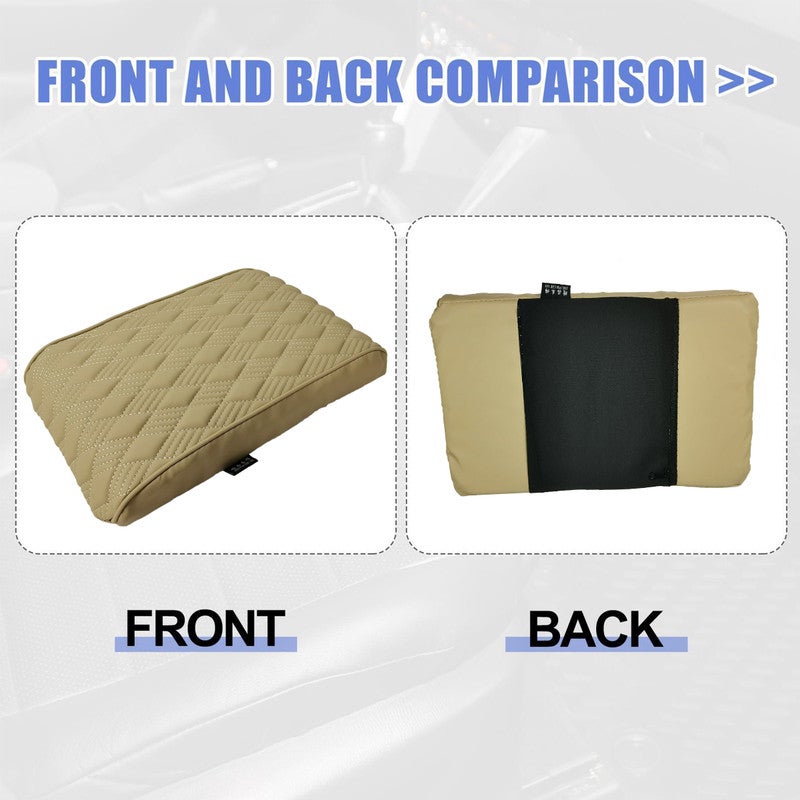 22x32CM Car Armrest Cover – Universal Waterproof Center Console Protector Pad, Durable Anti-Scratch Armrest Cushion, Easy Installation Interior Accessory - Image 5