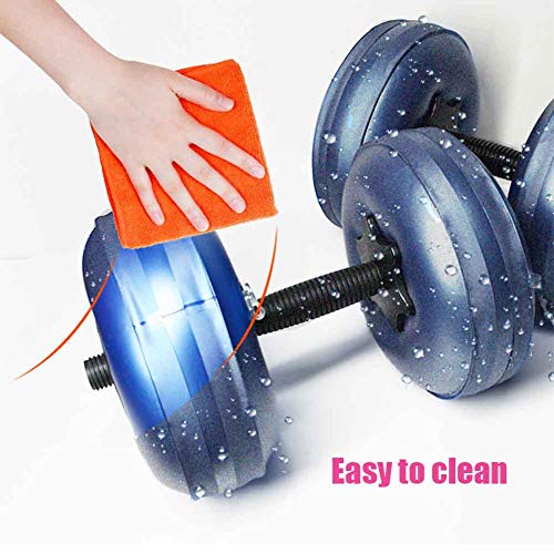 CfoPiryx 2Pcs/Set Portable Adjustable Water-Filled Dumbbell, Eco-Friendly Fitness Equipment Set for Arm Muscle Training for Home Gym Office - Image 5