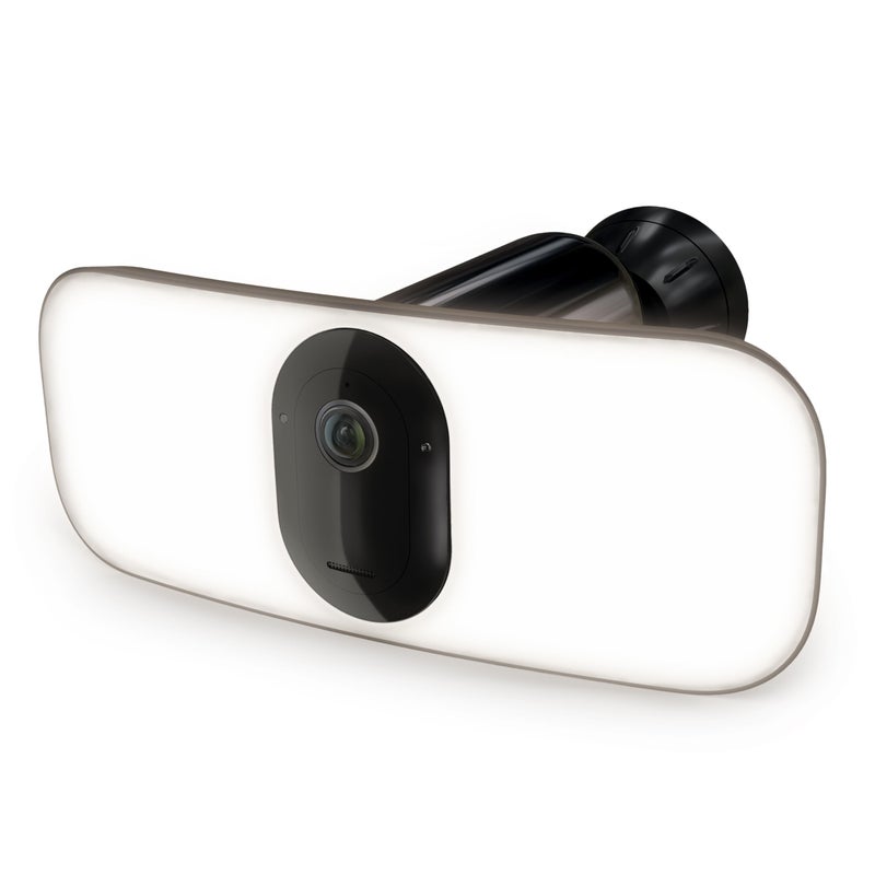 Arlo Pro 3 LED Floodlight Security Camera 2K HDR 20003000 Lumens WireFree Protect Driveways Alleyways Connects to WiFi Color Night Vision Motion Sensor 2Way Audio Rechargeable Black