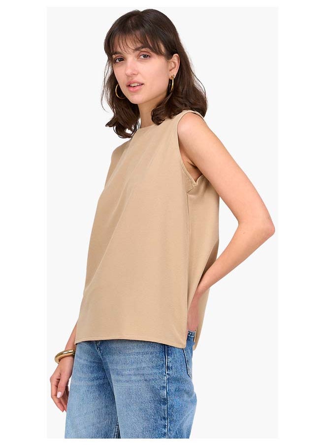 Clue Tencel Sleeveless Blouse  - Image 2