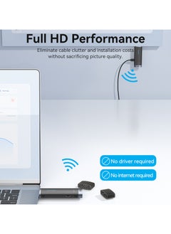VENTION Vention Wireless HDMI Transmitter Black  - Image 5