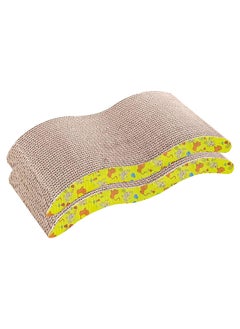 MARGOUN 2 Pack Cat Scratcher Cardboard Cat Scratch Pad with Premium Scratch Textures Design Durable Cat Scratching Pad Reversible  - Image 2