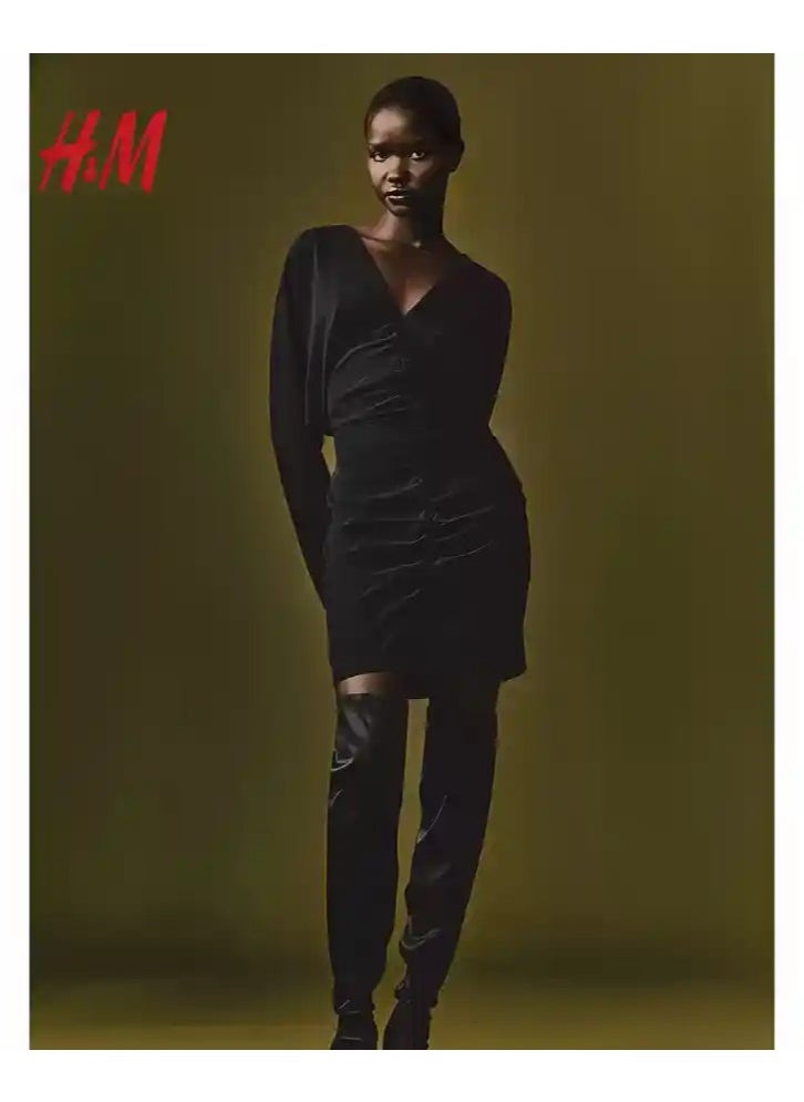 H and M - HM Women's New Loose Lightweight Comfortable And Fashionable Dress - Image 1