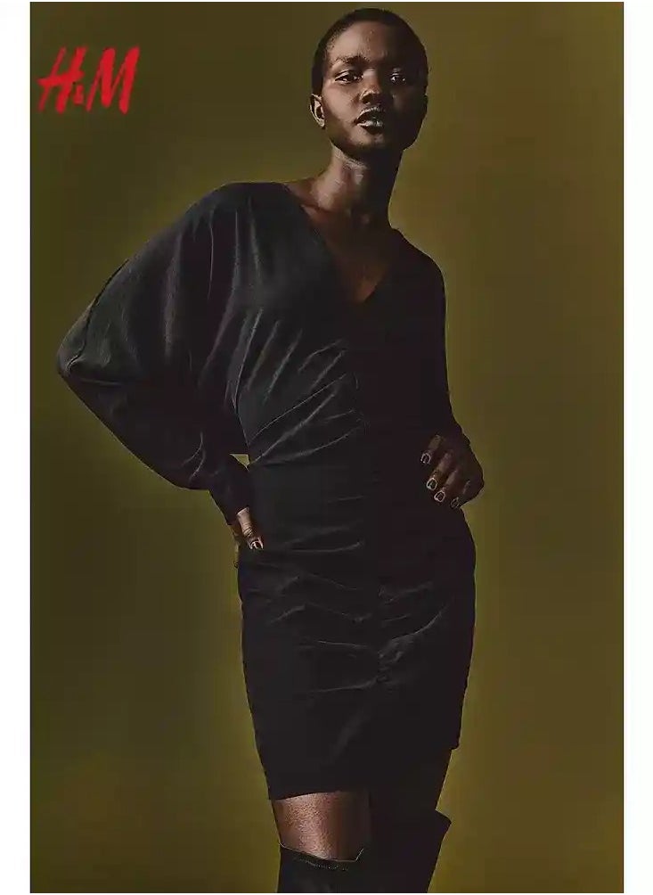 H and M - HM Women's New Loose Lightweight Comfortable And Fashionable Dress - Image 1