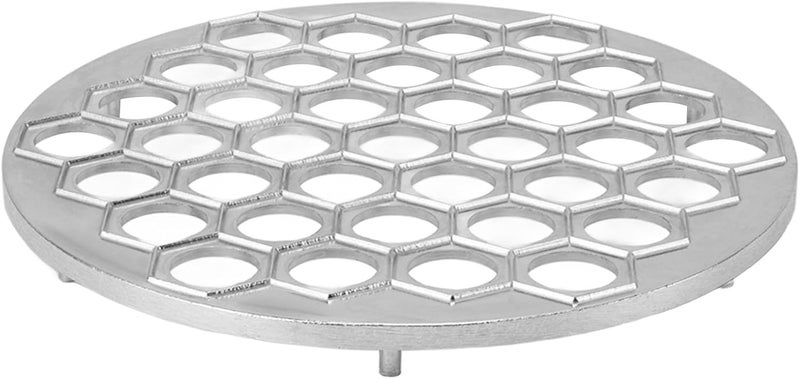 Ravioli Maker Dumplings, Aluminum Alloy Pelmeni Maker 37 Holes Silver - Durable Design, Easy Cleaning, Family Cooking Tool (Silver) - Image 4
