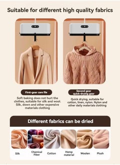 M MIAOYAN Clothes dryer household foldable dryer travel portable multifunctional small dryer  - Image 5