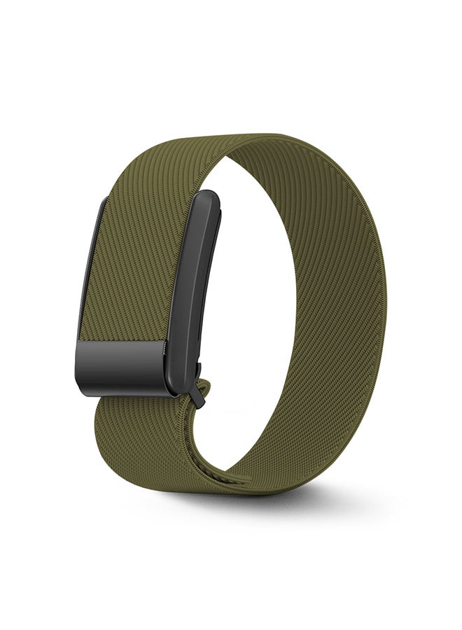 O Ozone Nylon Sport Band For Whoop 5.0 Band, Fast-Drying and Sweat-Wicking, Soft Adjustable Breathable Wristband Strap - Fitness Tracker Accessories- Green - Image 1