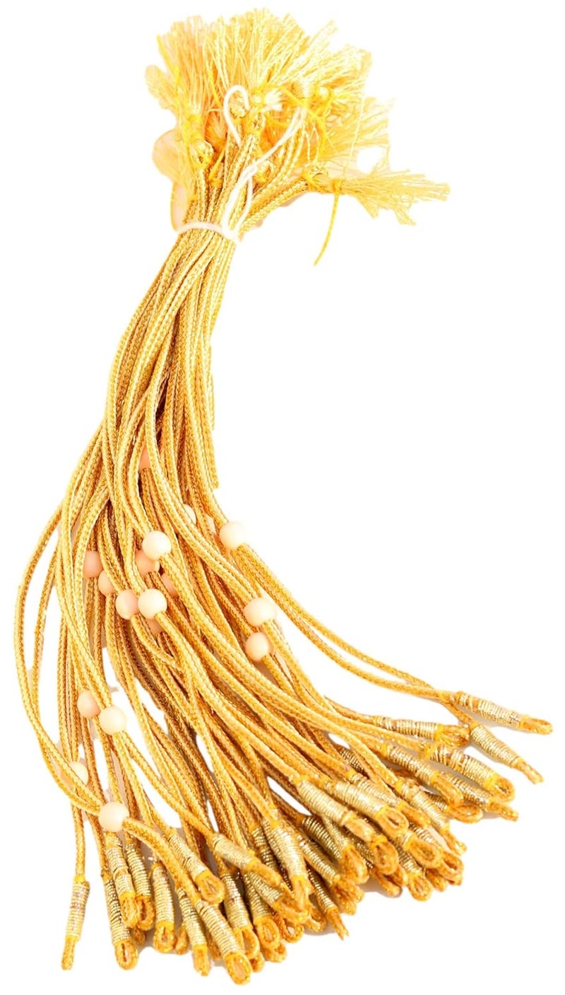 Geetanjali OneStore India Handcrafted Designer Jewellery Back Silk Thread 10 - Image 1