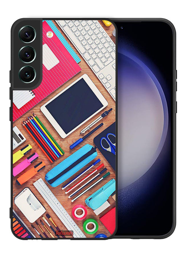 Tolwak Samsung Galaxy S22 Plus 5G Protective Case Cover Girl Hobby Desk - Image 2
