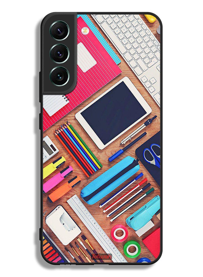Tolwak Samsung Galaxy S22 Plus 5G Protective Case Cover Girl Hobby Desk - Image 3