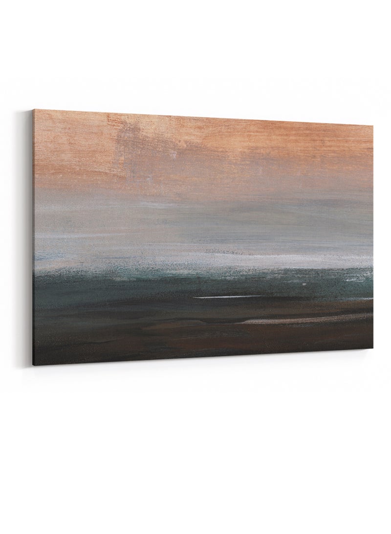 LOWHA Canvas Wall Art Stretched Over Wooden Frame with Landscape Painting - Image 4