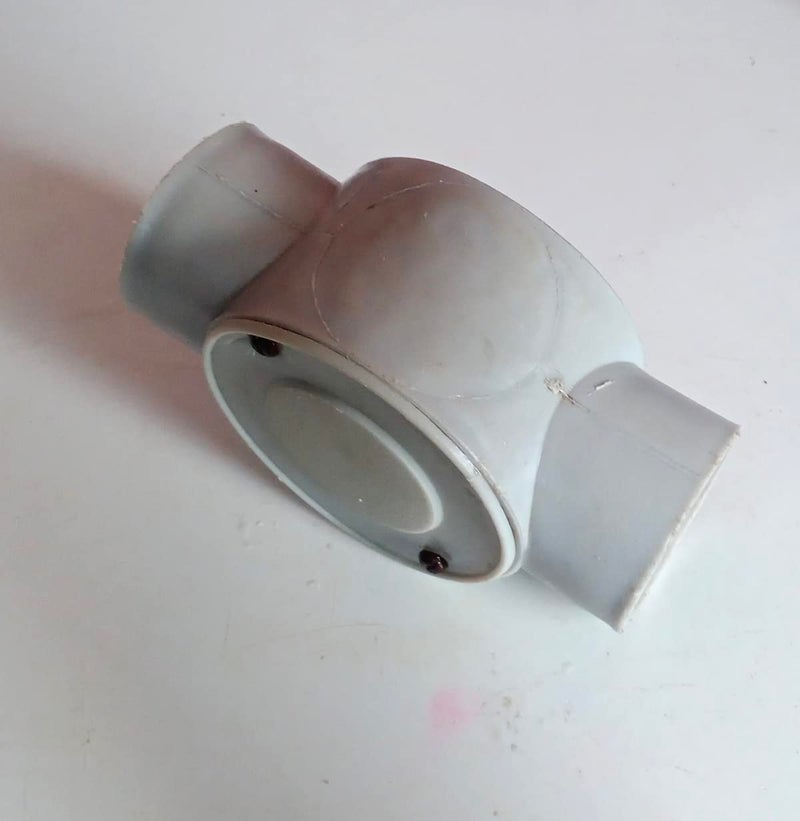 Electrical Junction Box 2 Way 1 12 Height 50mm Grey 3 Pcs  - Image 4