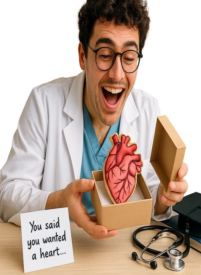 Mighty Gadget Anatomical Human Heart Cookie Cutter & Stamp - 4x3.48", Realistic Medical Design for Science Lovers (Random Color) - Image 5