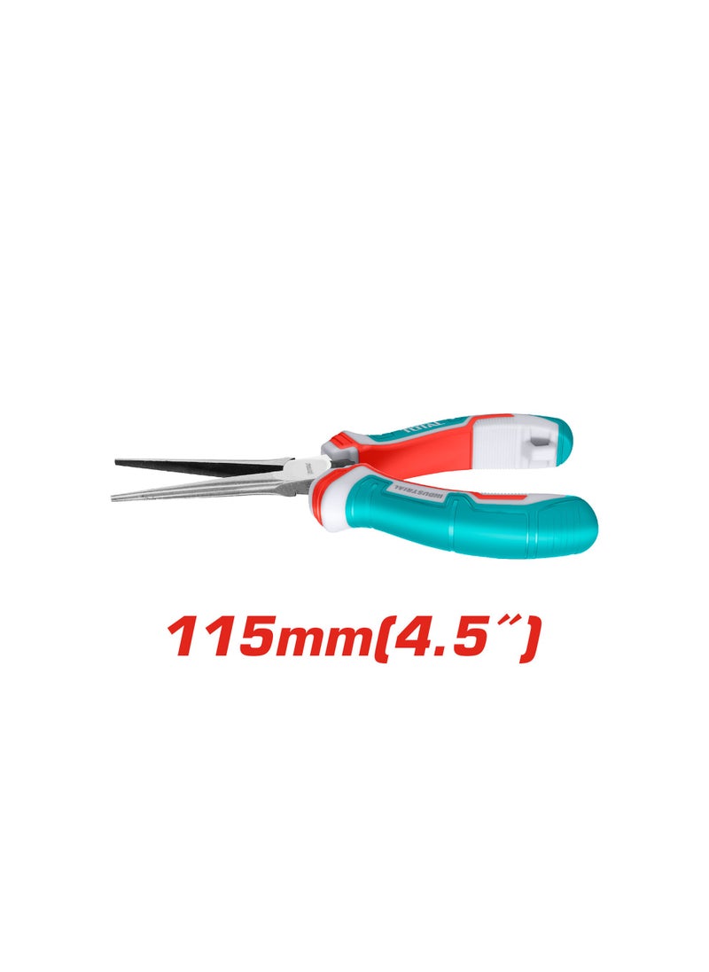 Total Tools - Total 4.5-inch Mini Needle Nose Pliers - Precision Tool for Crafting & Jewelry - Image 1